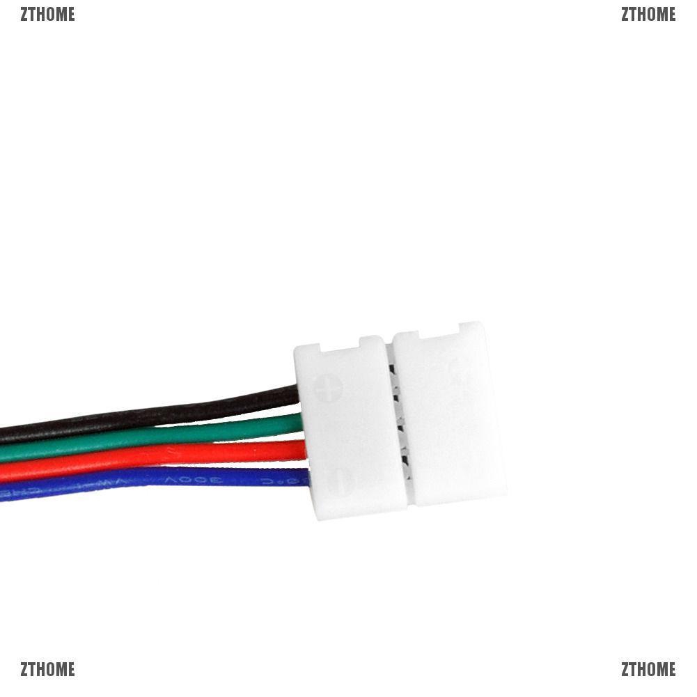 1 Đầu Nối 4 Chấu 10mm Cho Dây Đèn LED SMD 5050 RGB