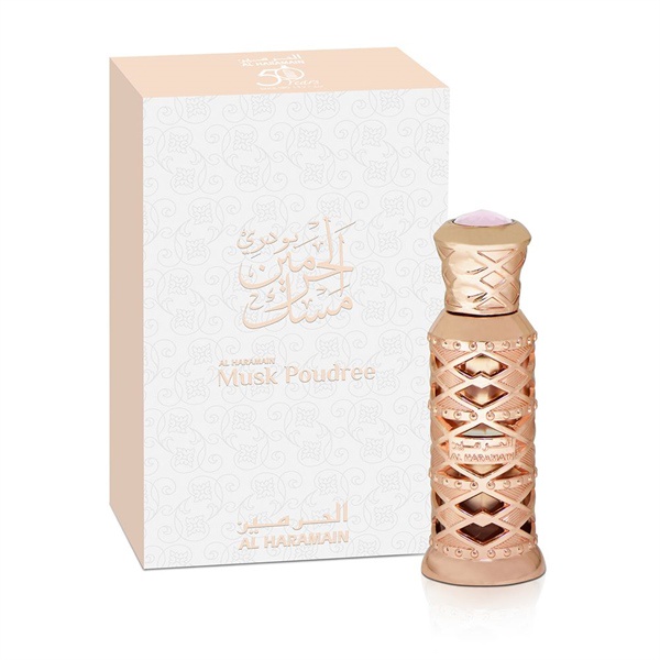 Nước hoa tinh dầu Al Haramain chính hãng MUSK POUDREE