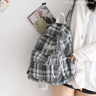 Balo Kẻ Vokoko thời trang phong cách ulzzang 2021