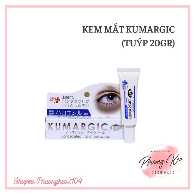 Kem Dưỡng Mắt Và Giảm Thâm Quầng Mắt Kumargic Eye 20gr