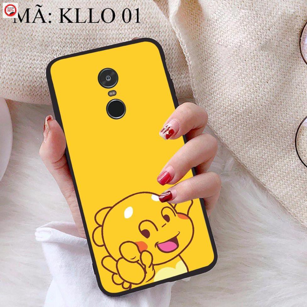 Ốp lưng Xiaomi Redmi Note 4 viền dẻo TPU BST Khủng Long Lai Ong