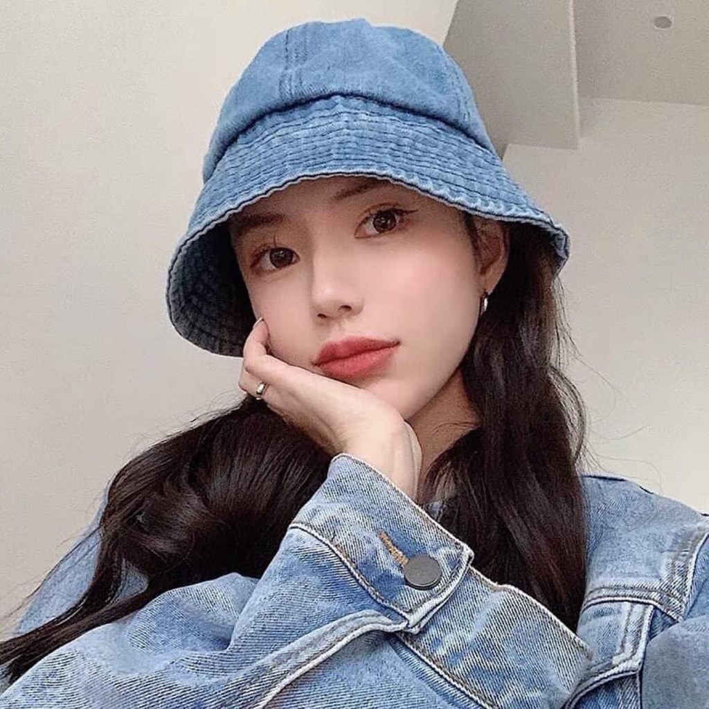 MŨ VÀNH JEAN - DENIM