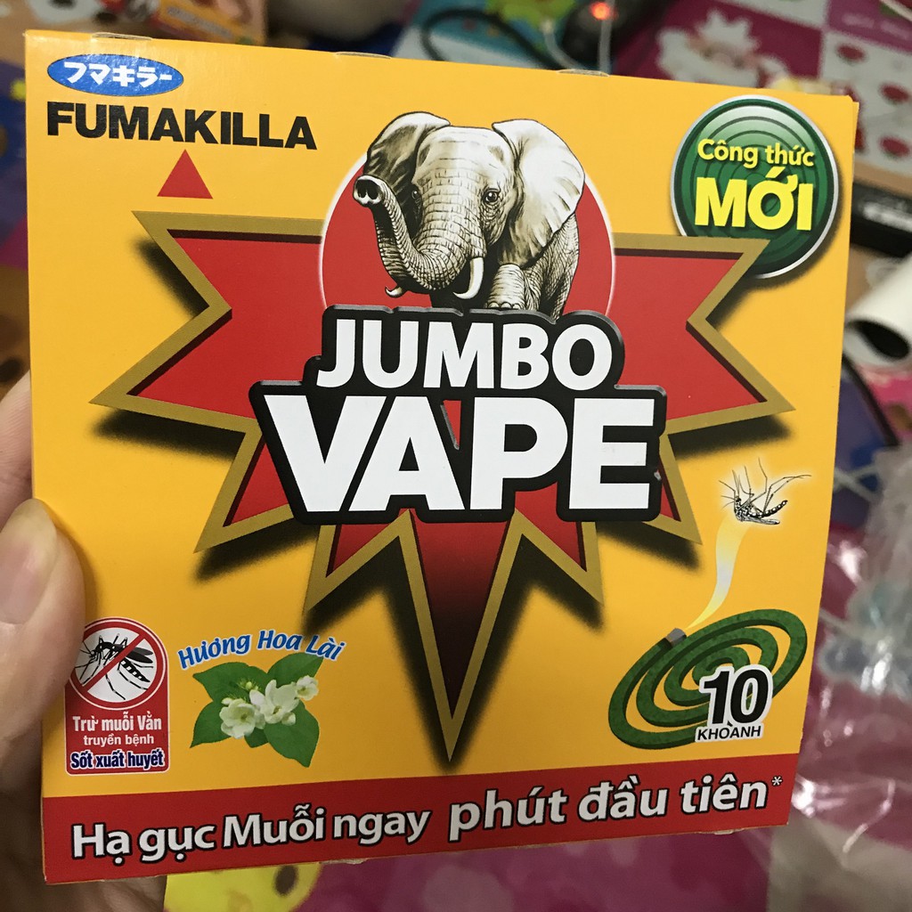 Nhang muỗi jumbo vape m2 10 khoanh