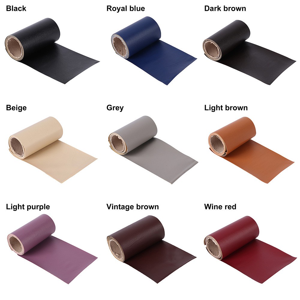AMBER🔴 Driver Seats Couches Repair Stickers Bags Self-Adhesive Leather Repair Tape Sofas Stick-on Furniture Home & Living Repairing Patch/Multicolor