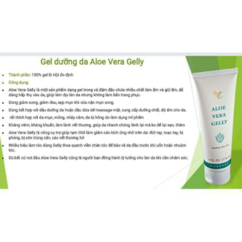 Aloe Vera Gelly 061 Flp| Gel Dưỡng Da Đa Công Dụng Từ Lô Hội Aloe Vera