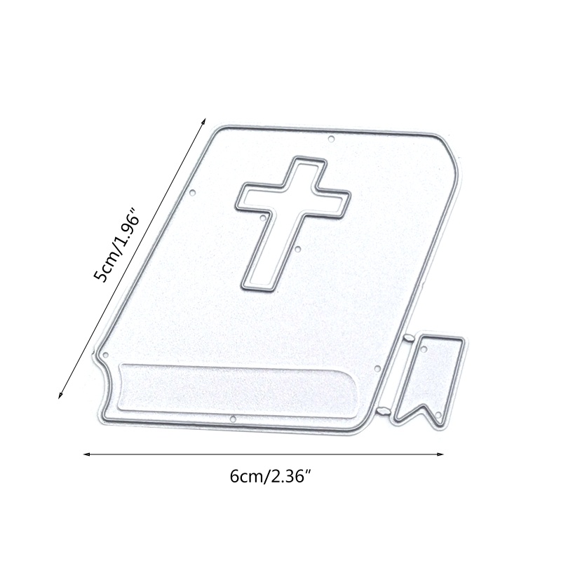 Khuôn Cắt Giấy Kim Loại DIY Hình Kinh Thánh