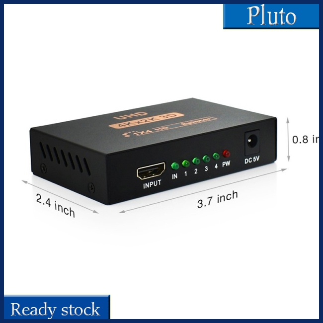 Mới Bộ Chuyển Đổi Chia Cổng Hdmi-compatible 1x4 Full Hd 1080p 4 Trong 1