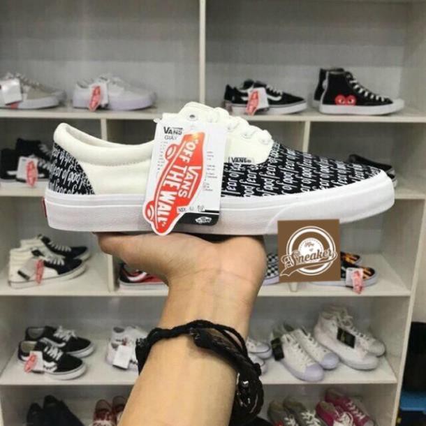 | Real | Giầy Vans feor of god chữ trắng đen thể thao, sneaker nam nữ dạo phố KHO NEW 2020 , 2020 new 🌟 : 🛫. . ♭