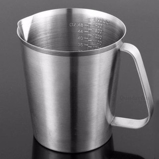 Ca inox 1000 ml có chia vạch