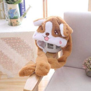 (có sẵn) Mũ điều kiển tai hình thú, mũ bóp hơi vểnh tai hình thỏ Pikachu, sói