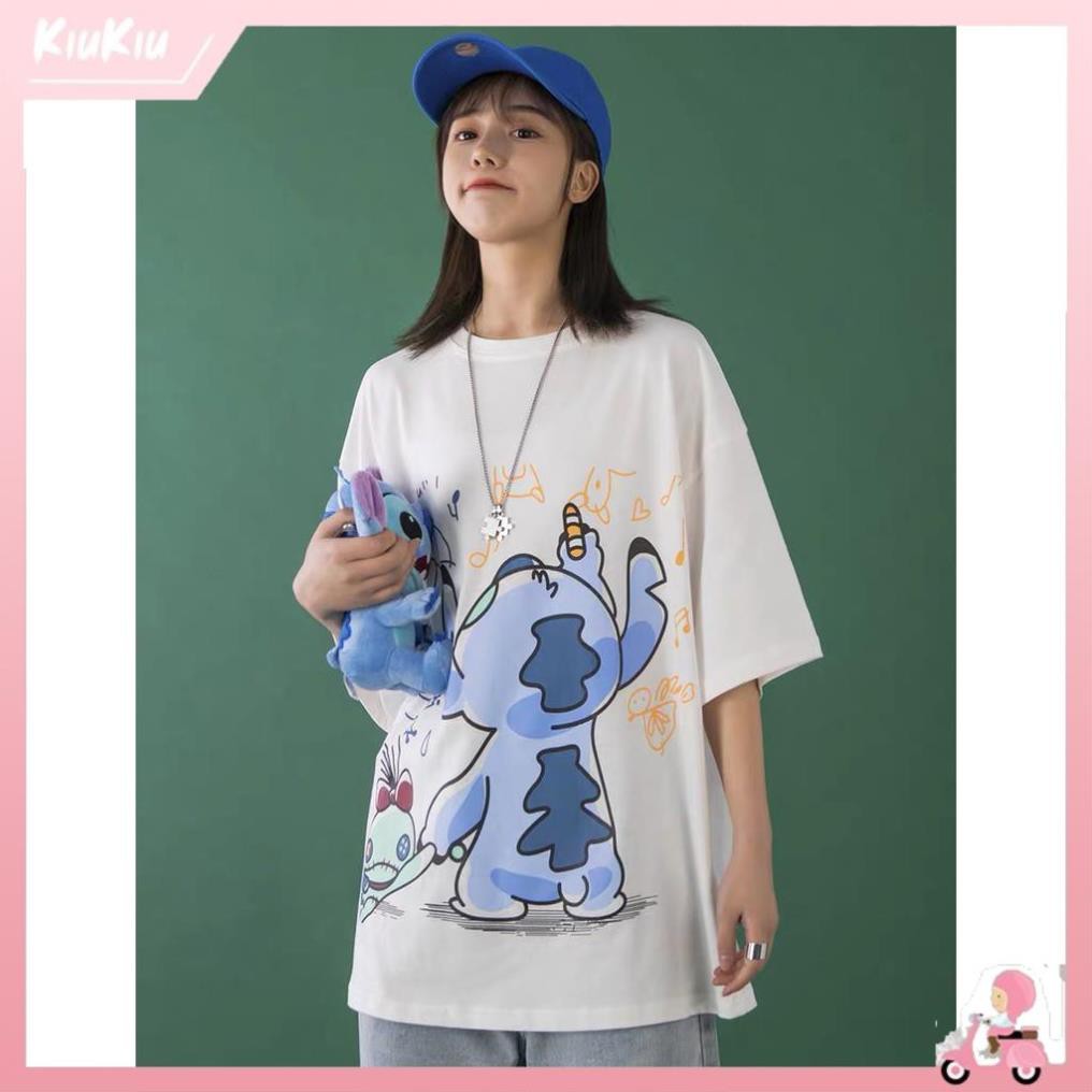 Áo Thun Tay Lỡ Unisex Form Rộng Kaws VẼ TRANH Nam Nữ Phong Cách Ulzzang KiuKiu