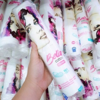 [Mẫu Mới] Bông tẩy trang Bella 120 miếng,100% COTON