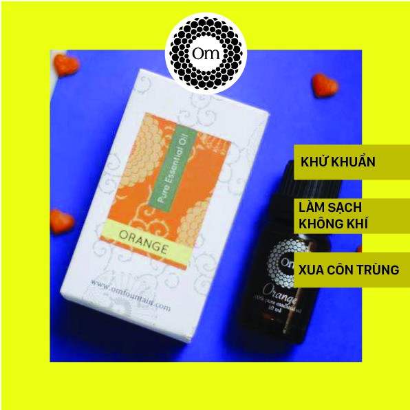Tinh dầu Cam Ngọt Sweet Orange 10ml - Om Fountain