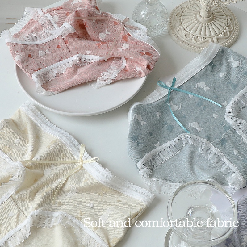 Quần lót nữ cotton MiuMiu xinh đẹp chất liệu mềm mịn kiểu dáng nữ tính Havana FLQ162