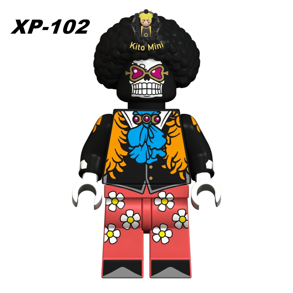 Mô Hình Minifigures Lắp Ráp Nhân Vật Hoạt Hình Truyện Tranh One Piece Sanji Chopper KT1013