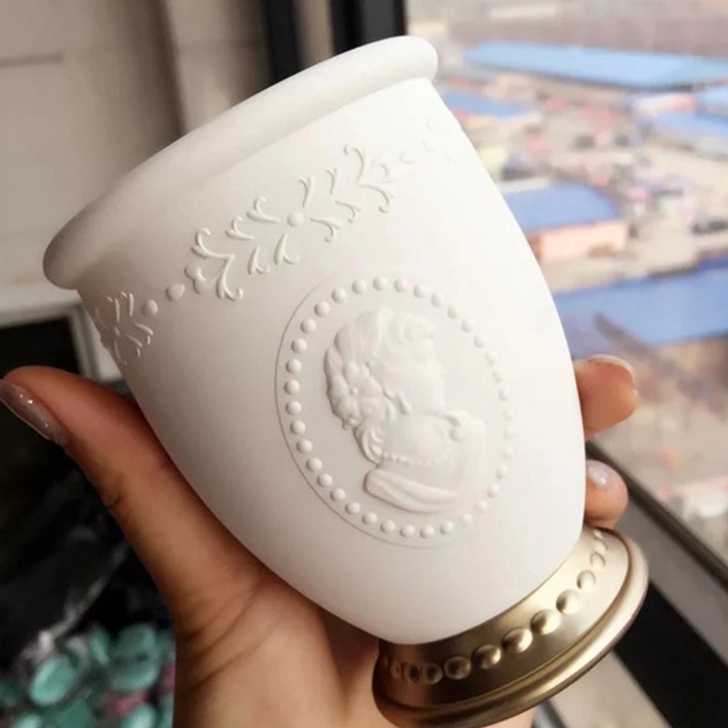 Giá Đỡ Cọ Trang Điểm Phong Cách Retro