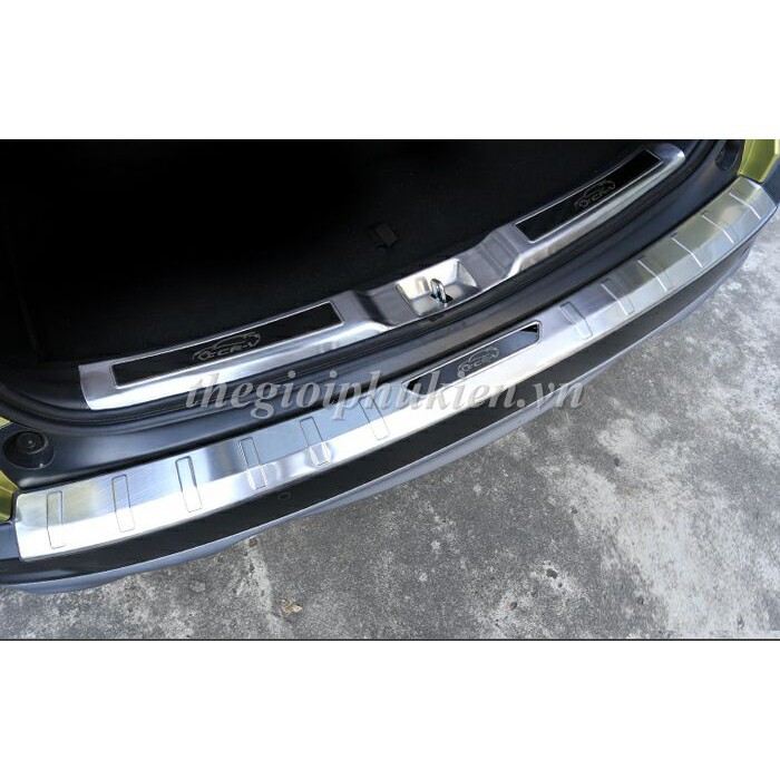 Ốp chống trầy cốp trong , ngoài  xe Honda CR-V, CRV 2018- 2019- 2020- 2021- 2022 – Mẫu INOX