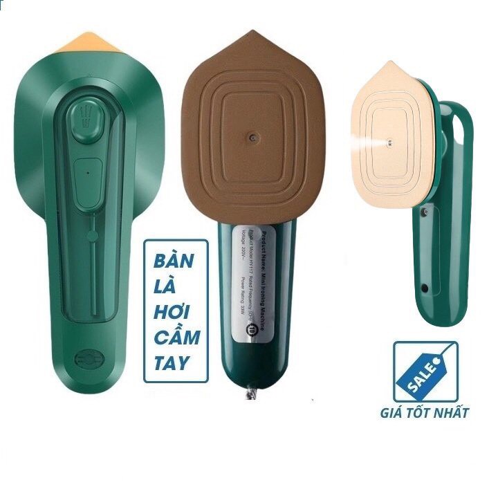 Bàn là hơi nước cầm tay mini , Bàn ủi hơi nước công suất 30W mẫu mới 2022