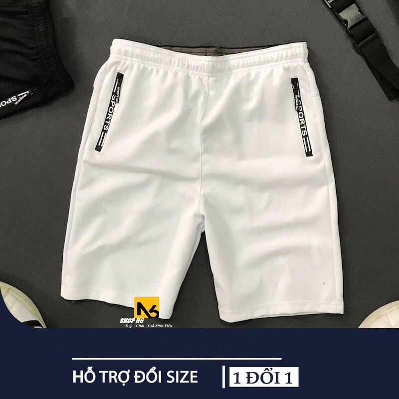 Quần short nam big size 100kg  lưng thun gym cotton 4 chiều co giãn mặc nhà thể thao cao cấp GS2 - ShopN6