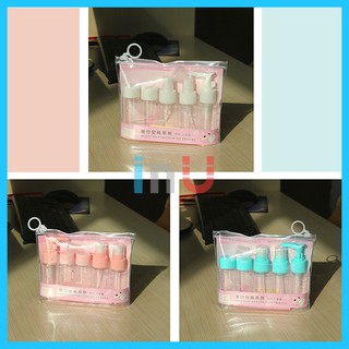 HCM -  Bộ chiết mỹ phẩm 6 món mang đi du lịch, công tác