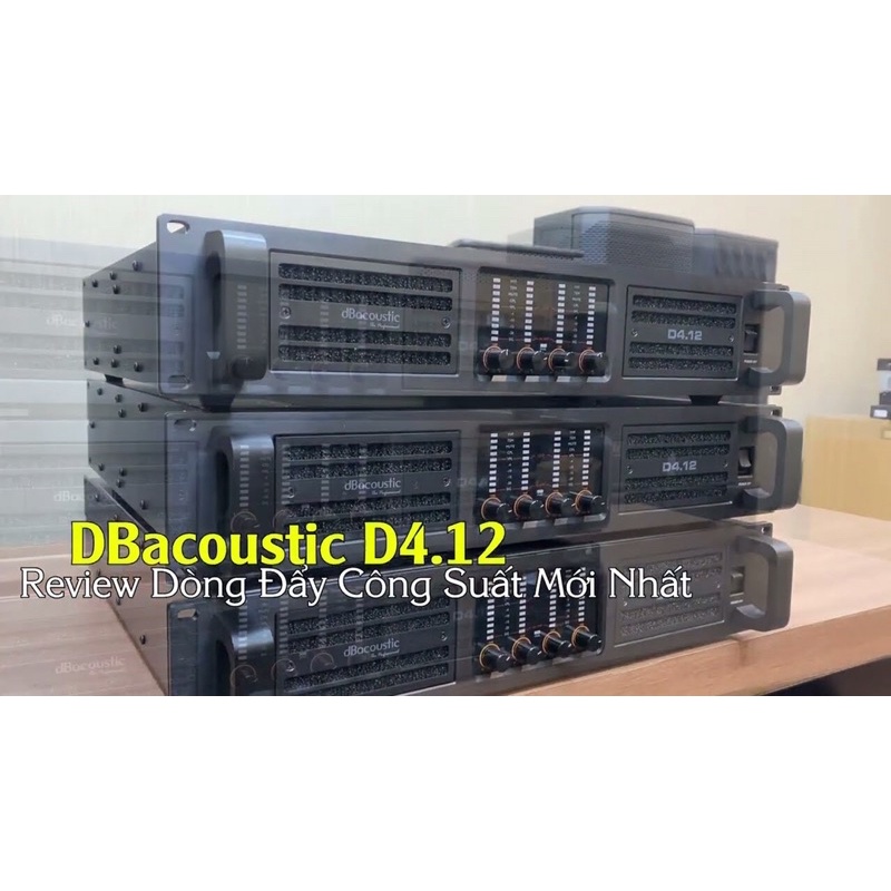 Main công suất cao cấp DB Acoustic D4.12 - Hàng Chính Hãng - Gia khang Shop