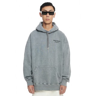 Áo hoodie nam Beuter Grey Washed Hoodie