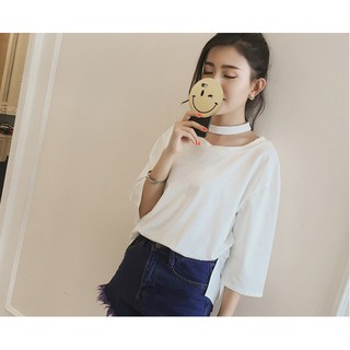 Áo Lệch Vai Dây Cổ