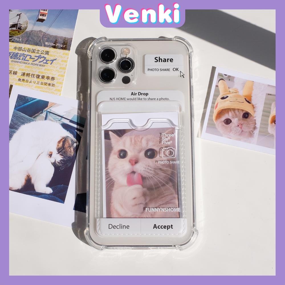 Ốp Điện Thoại Silicon Dẻo Trong Suốt Kèm Ngăn Đựng Thẻ Bảo Vệ Camera Cho iPhone 13 Pro Max iPhone 12 Pro Max iPhone 11 7 Plus