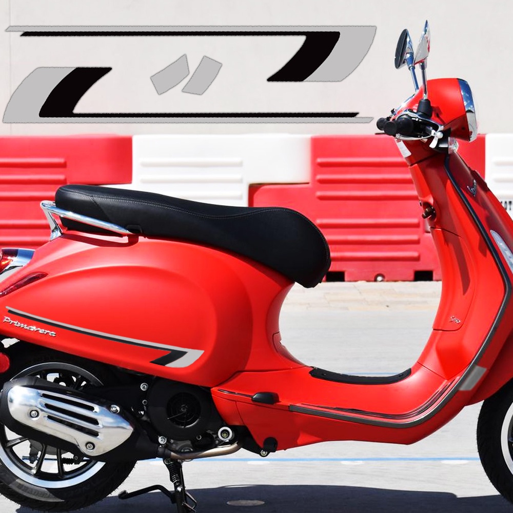 Bộ Miếng Dán Phản Quang Chống Thấm Nước Trang Trí Xe Vespa GTS 300 2019 2020