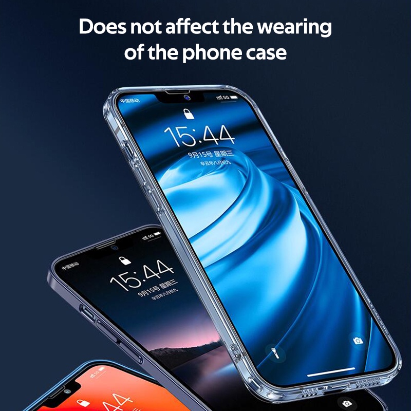 Set 3 kính cường lực TBTIC bảo vệ màn hình điện thoại thích hợp cho IPhone 11 12 13 Pro Max X XR XS Max 7 8