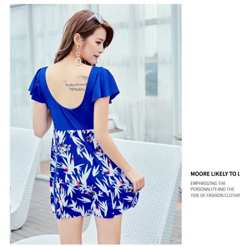 [Xả Kho Giá Gốc] Đồ Bơi Nữ 1 Mảnh, Bikini Dạng Váy Che Bụng Cho Bầu, Bigsize, Có Mút/Lót Ngực-iHappyStore | BigBuy360 - bigbuy360.vn