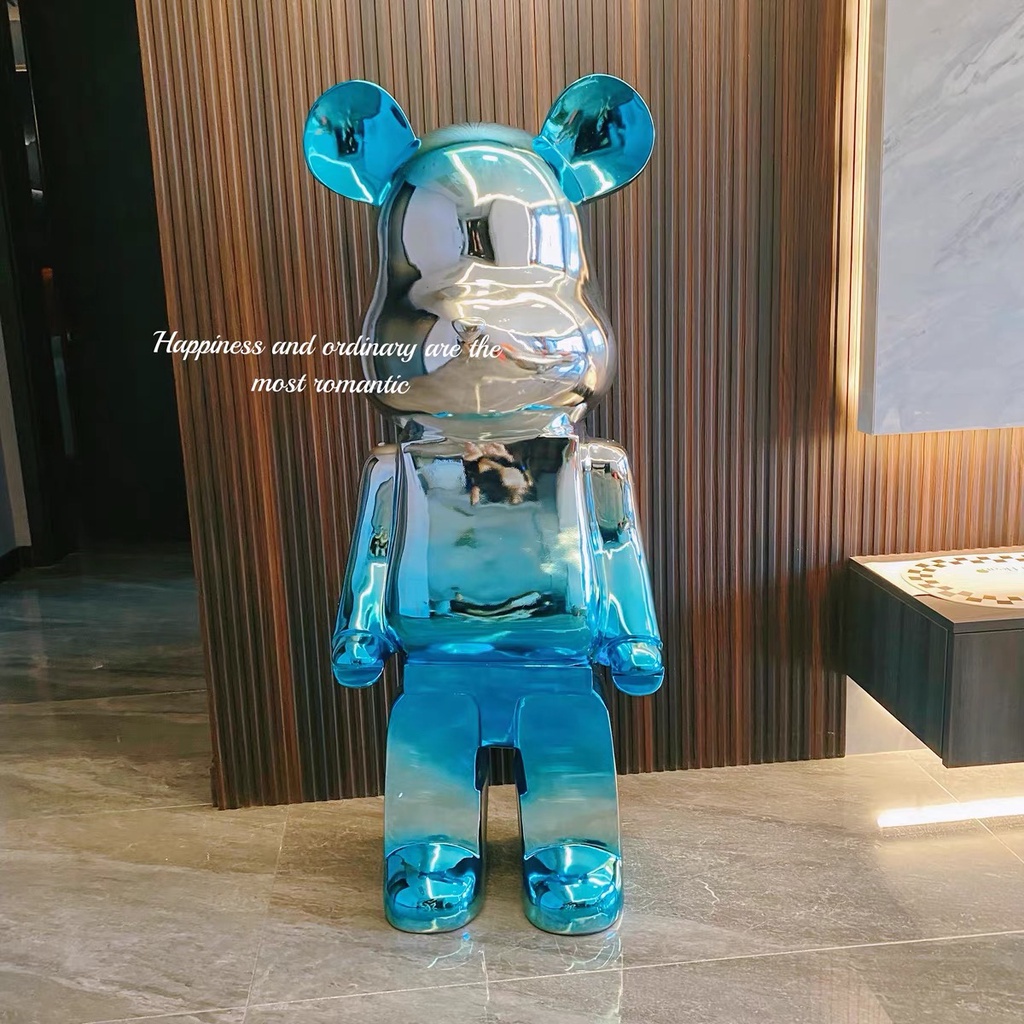 Gấu Bearbrick 50cm, 80cm hàng nhập khẩu loại 1 cao cấp fullbox phong cách màu ombre