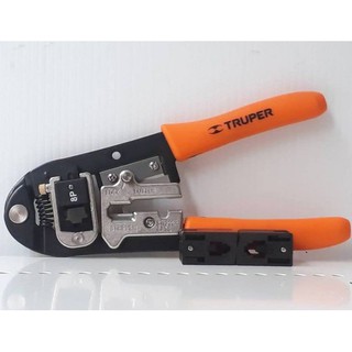 Kìm bấm cáp mạng nhiều đầu Truper 18343
