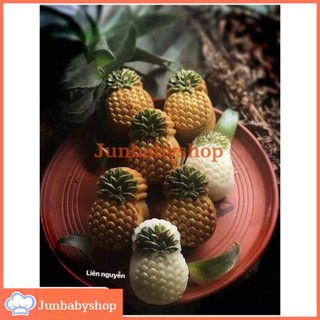 Khuôn trung thu lò xo - 2 mặt mẫu quả dứa 50g làm bánh dứa Hàng có sẵn