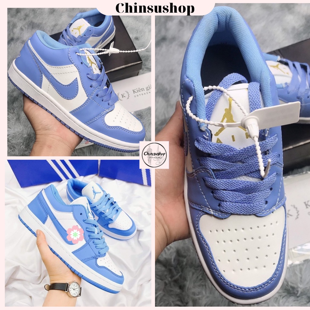 Giày _Nike Jodan Xanh Dương, Giày Sneakers jordan Thể Thao Cá tính