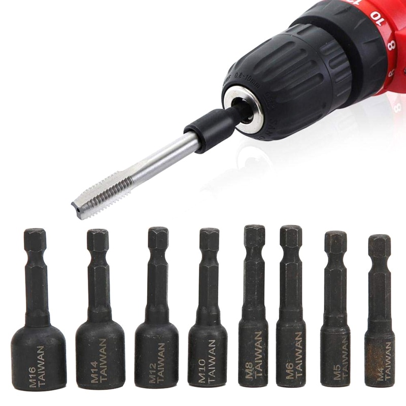 Bộ 8 Đầu Nối Vòi Nước Lục Giác 1 / 4 '' Chất Lượng Cao