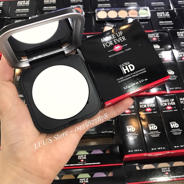 Phấn phủ nén không màu Make Up For Ever Ultra HD