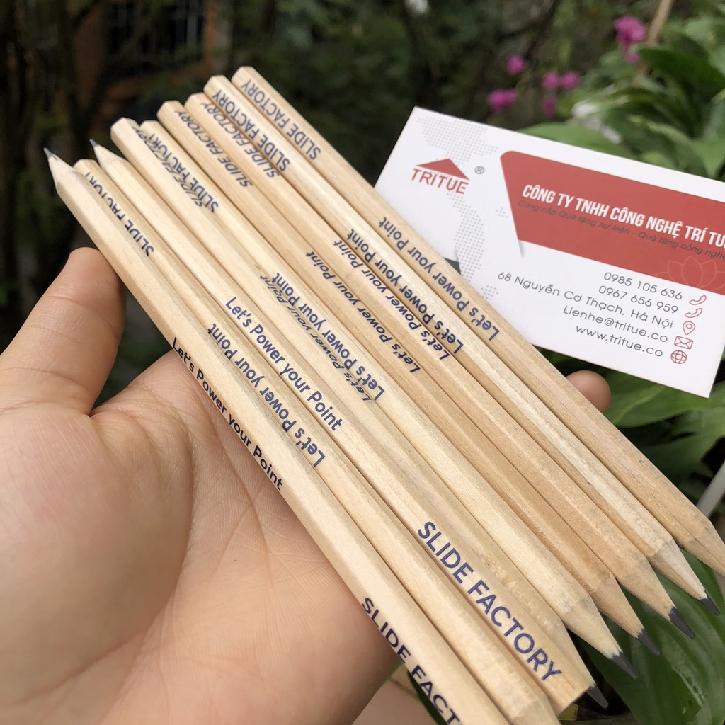 Xưởng Sản Xuất Bút Chì In Ấn Nhiều Màu Theo Yêu Cầu.