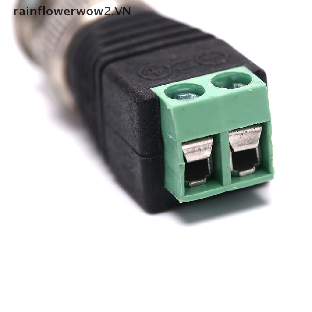 Bộ 10 Đầu Nối Chuyển Đổi Cáp Đồng Trục CAT5 Sang BNC Chuyên Dụng Cho Máy Ảnh CCTV / Video Balun