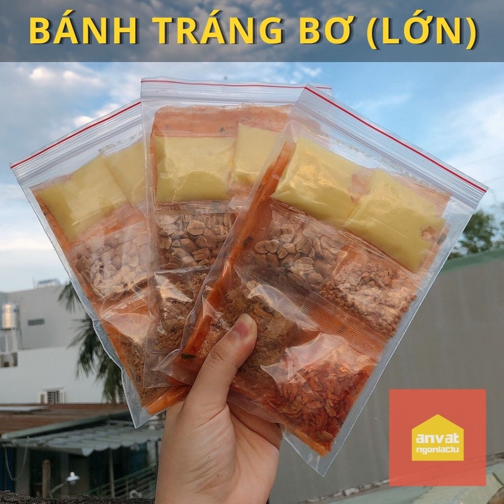 COMBO 5 BỊCH BÁNH TRÁNG BƠ GIÁ SIÊU TIẾT KIỆM