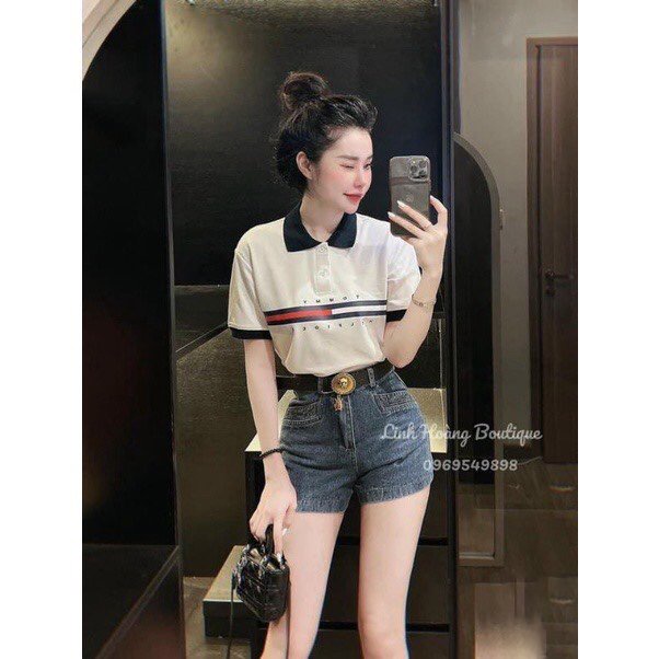 Áo tommy cổ bẻ 0001096