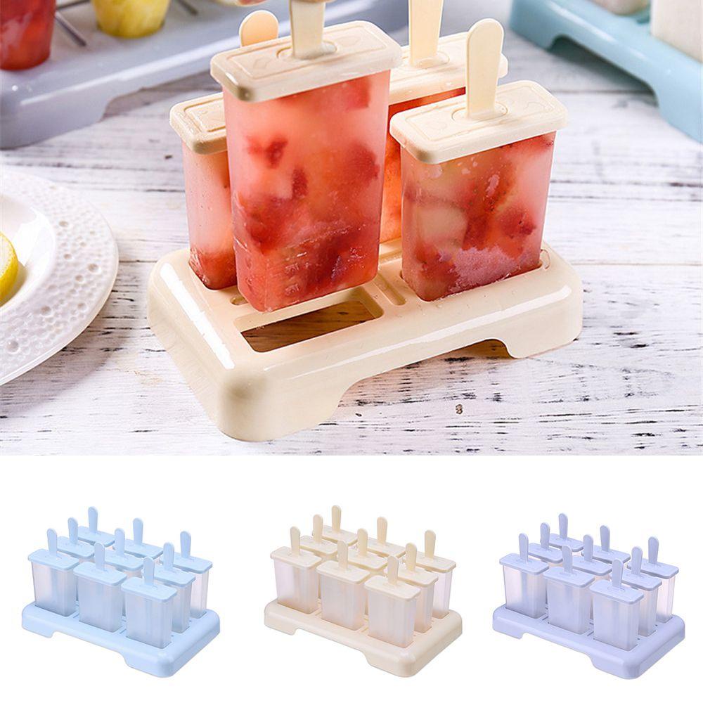 Khuôn Làm Kem Que 24 Ngăn Bằng Nhựa Tiện Dụng Cho Gia Đình / Nhà Bếp DIY