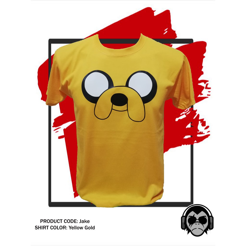 Mẫu áo thun JAKE Adventure Time Cartoon Inspired cực ngầu siêu chất