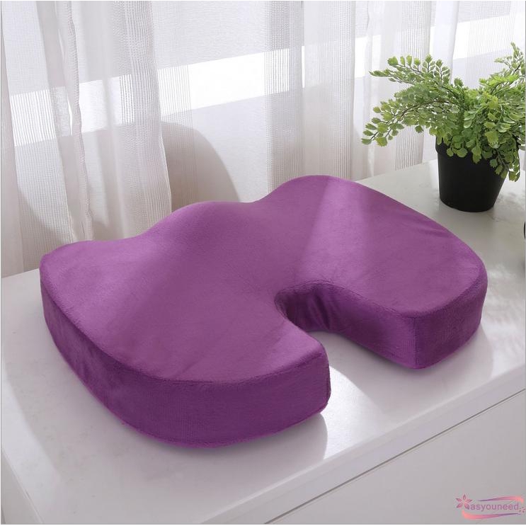 Đệm Lót Ghế Ngồi Màu Trơn Chất Liệu Cotton + Polyester Kích Thước