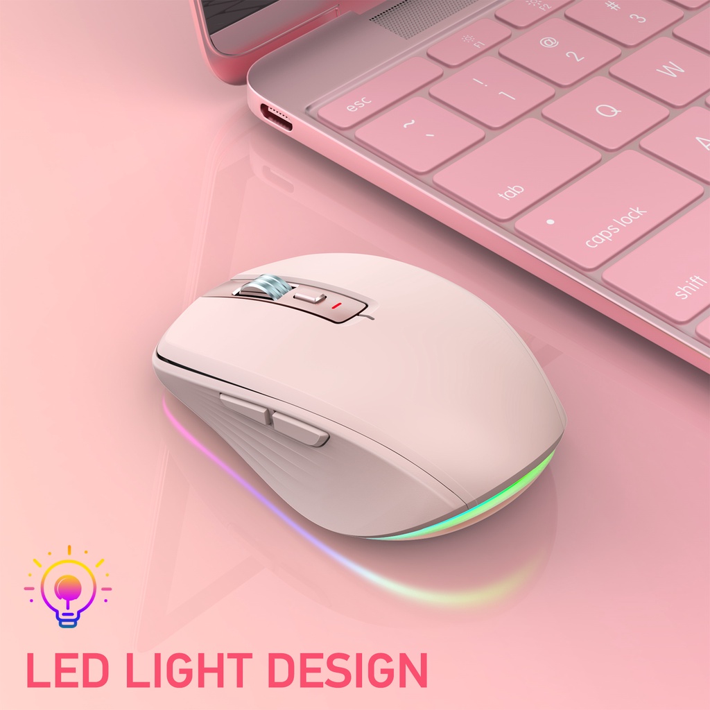 CHUỘT KHÔNG DÂY VĂN PHÒNG FMOUSE M303 BLUETOOTH - CHỐNG ỒN - SẠC PIN