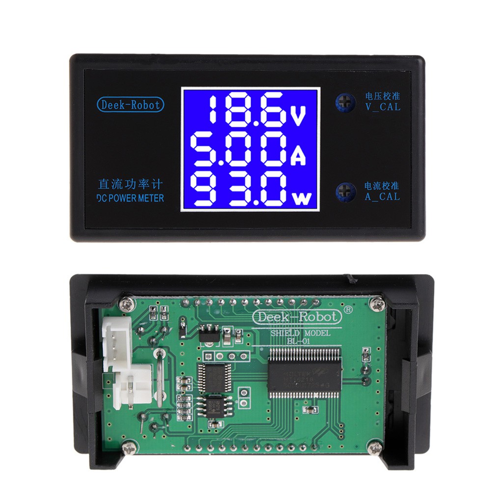 Bảng hiển thị điện áp vôn kế DC 0-50v 5A 250W