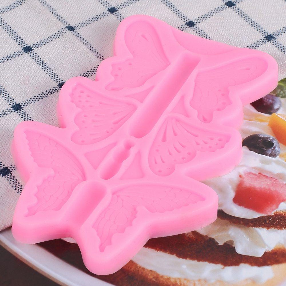 Khuôn Silicone Làm Bánh Hình Bướm Xinh Xắn