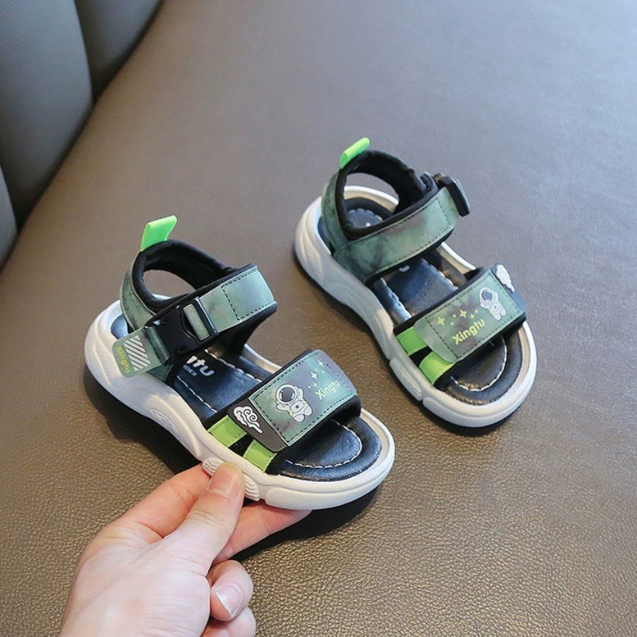 Dép bé trai trẻ em họa tiết hoạt hình bunny store, sandal bé trai phù hợp cho bé từ 2 đến 7 tuổi chống trơn trượt BN22