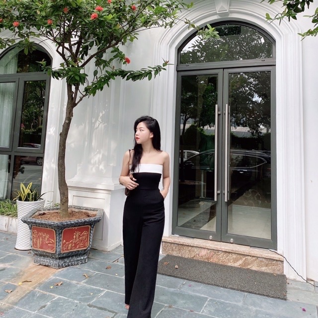 Jumpsuits ống suông