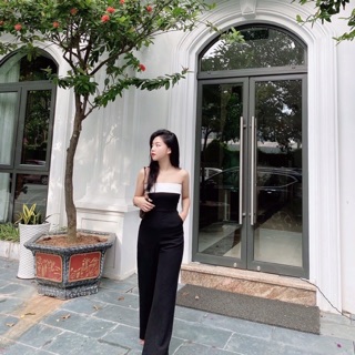 jumpsuits ống suông